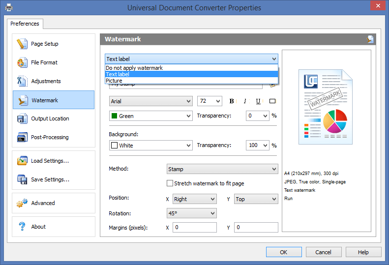 Dodaj znak wodny do przeszukiwalnego pliku PDF z Nowym Universal Document Converter 6.8
